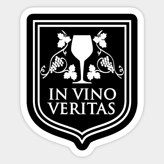 In Vino Veritas Sticker by cartogram